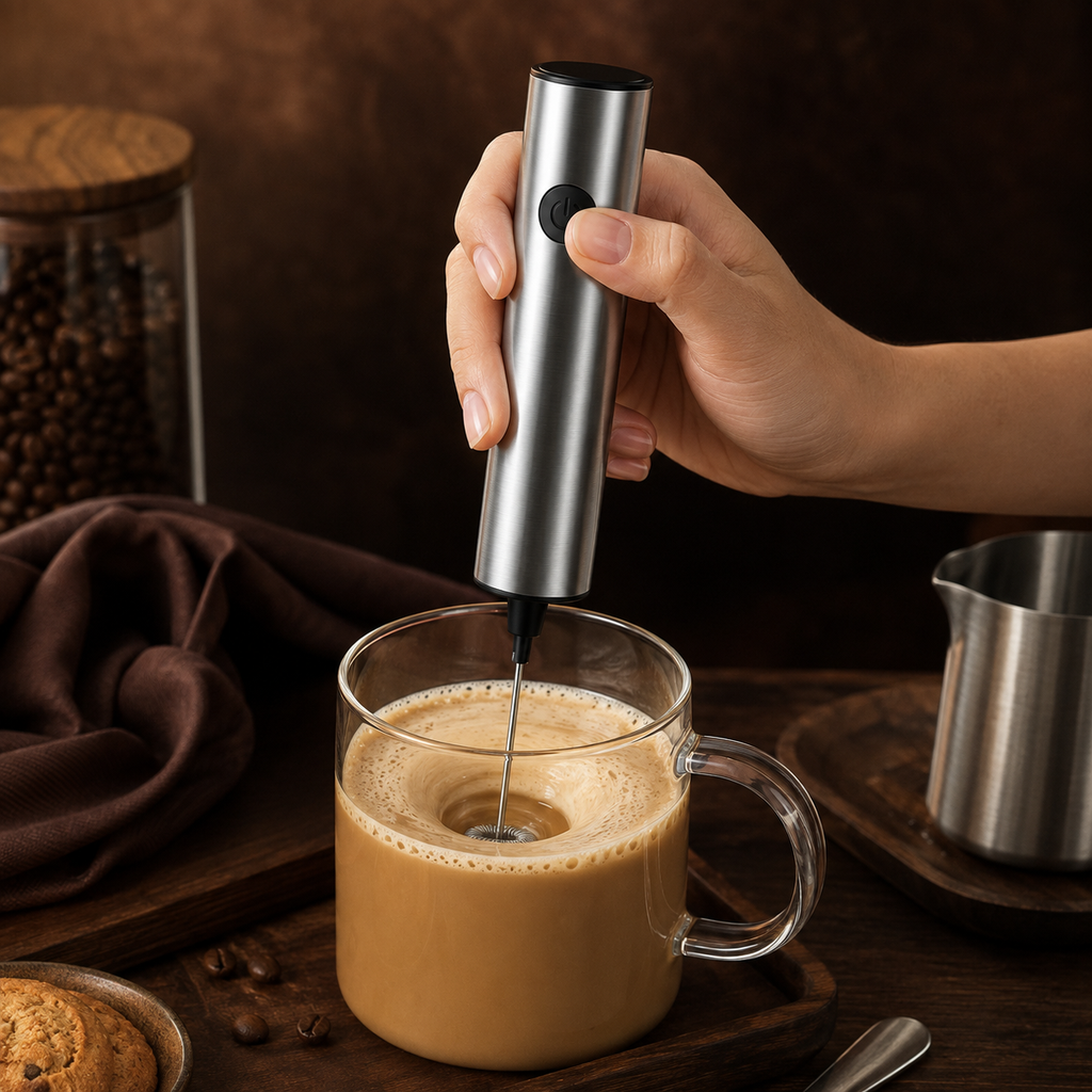 The Barista Precision Handheld Nano-Frother