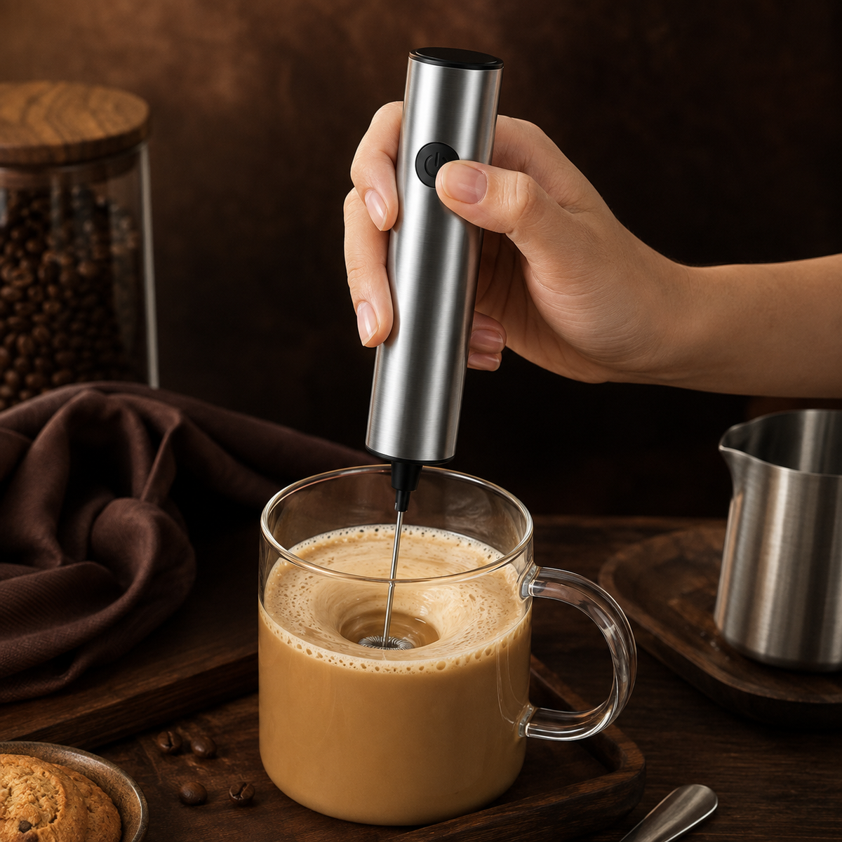 The Barista Precision Handheld Nano-Frother