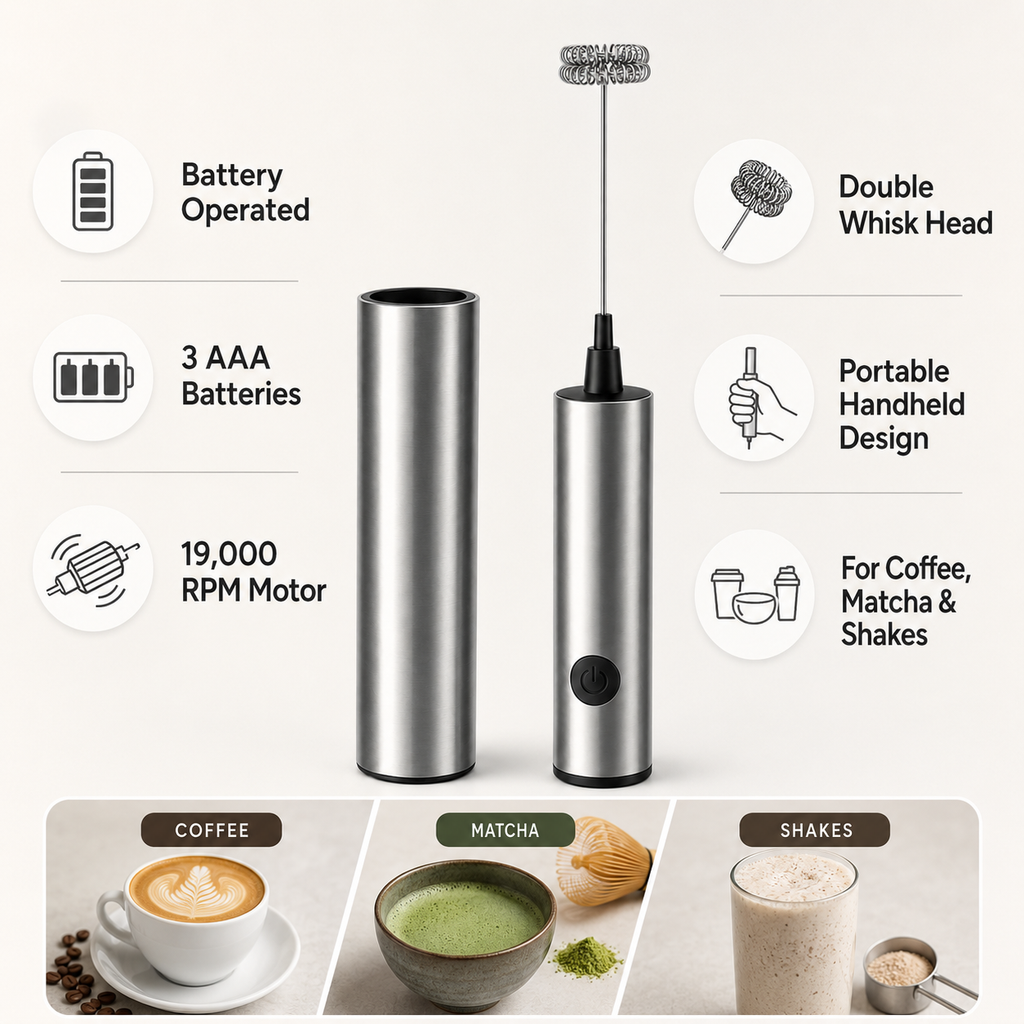 The Barista Precision Handheld Nano-Frother