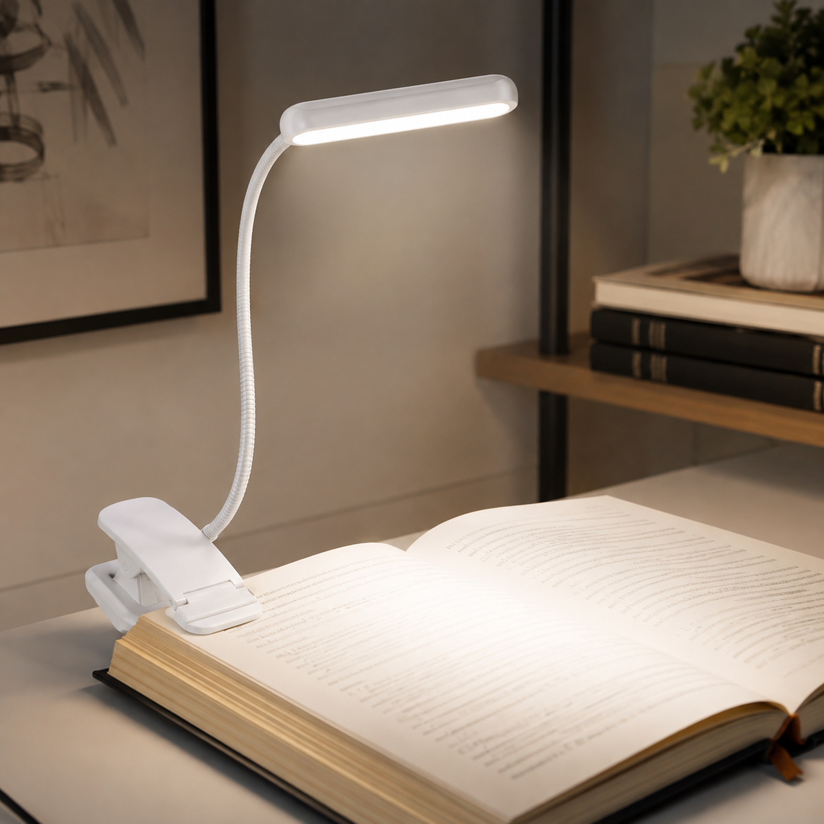 The Lumina Flexible Neck Architectural Task Light