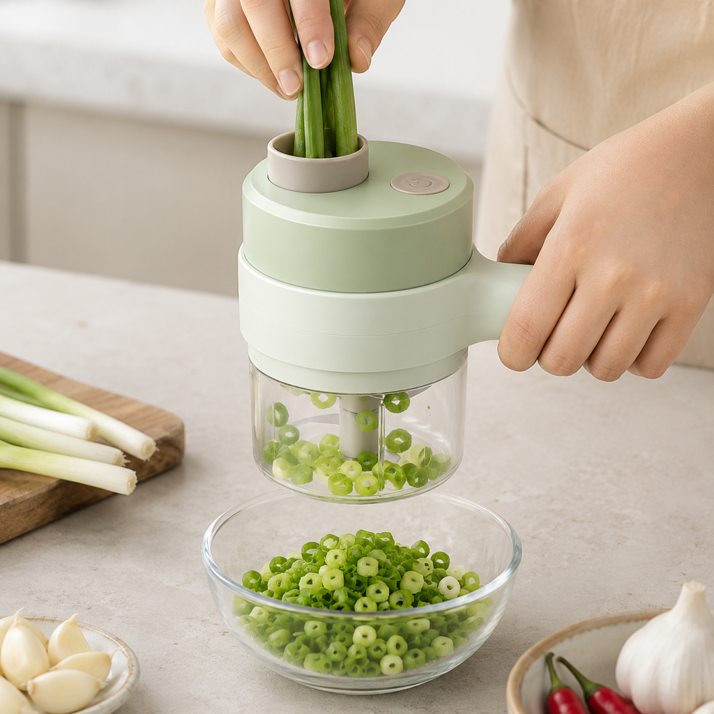 The Master Culinary Electric Prep & Mandoline Station
