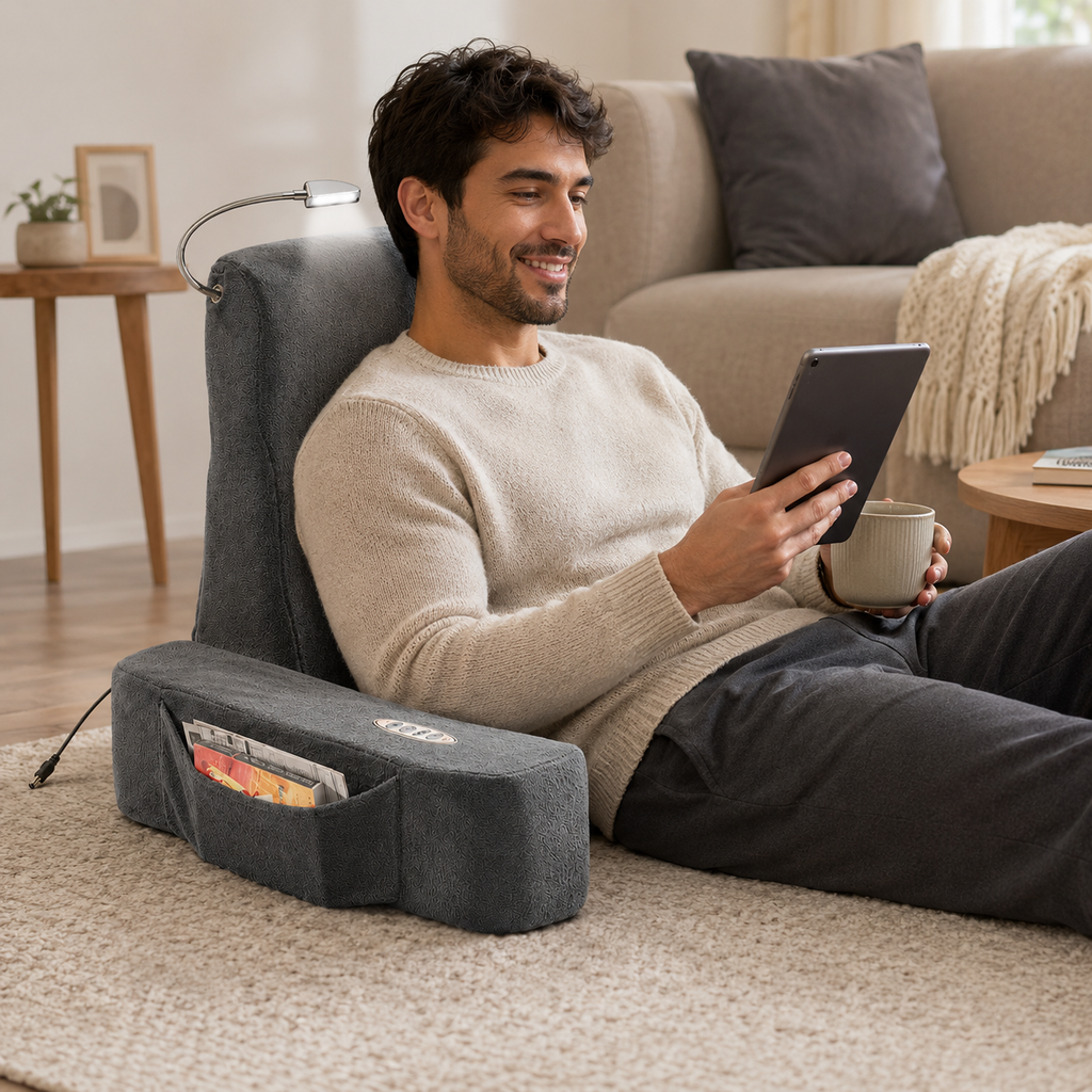The Sanctuary Heated Ergonomic Lumbar Lounge Support