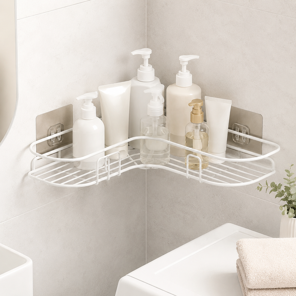 The Minimalist Floating Bath Caddy & Shelf
