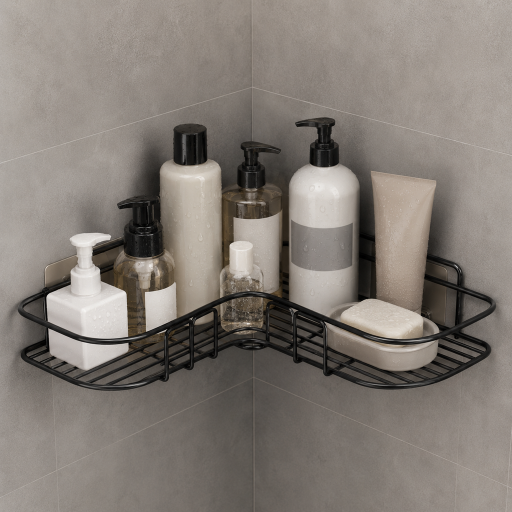 The Minimalist Floating Bath Caddy & Shelf