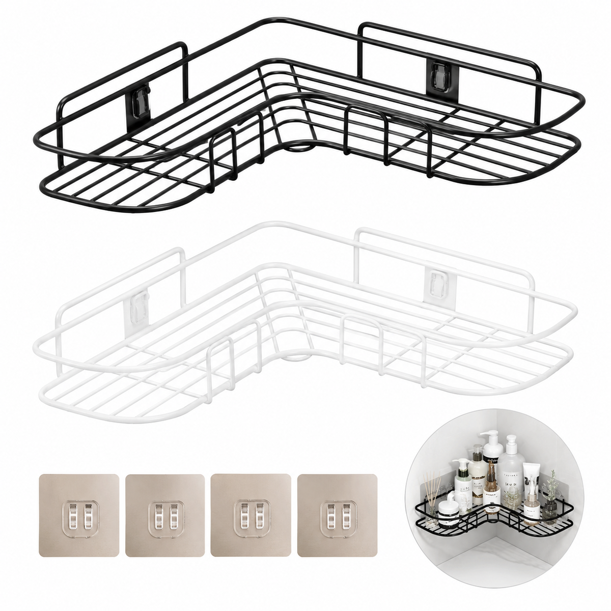 The Minimalist Floating Bath Caddy & Shelf