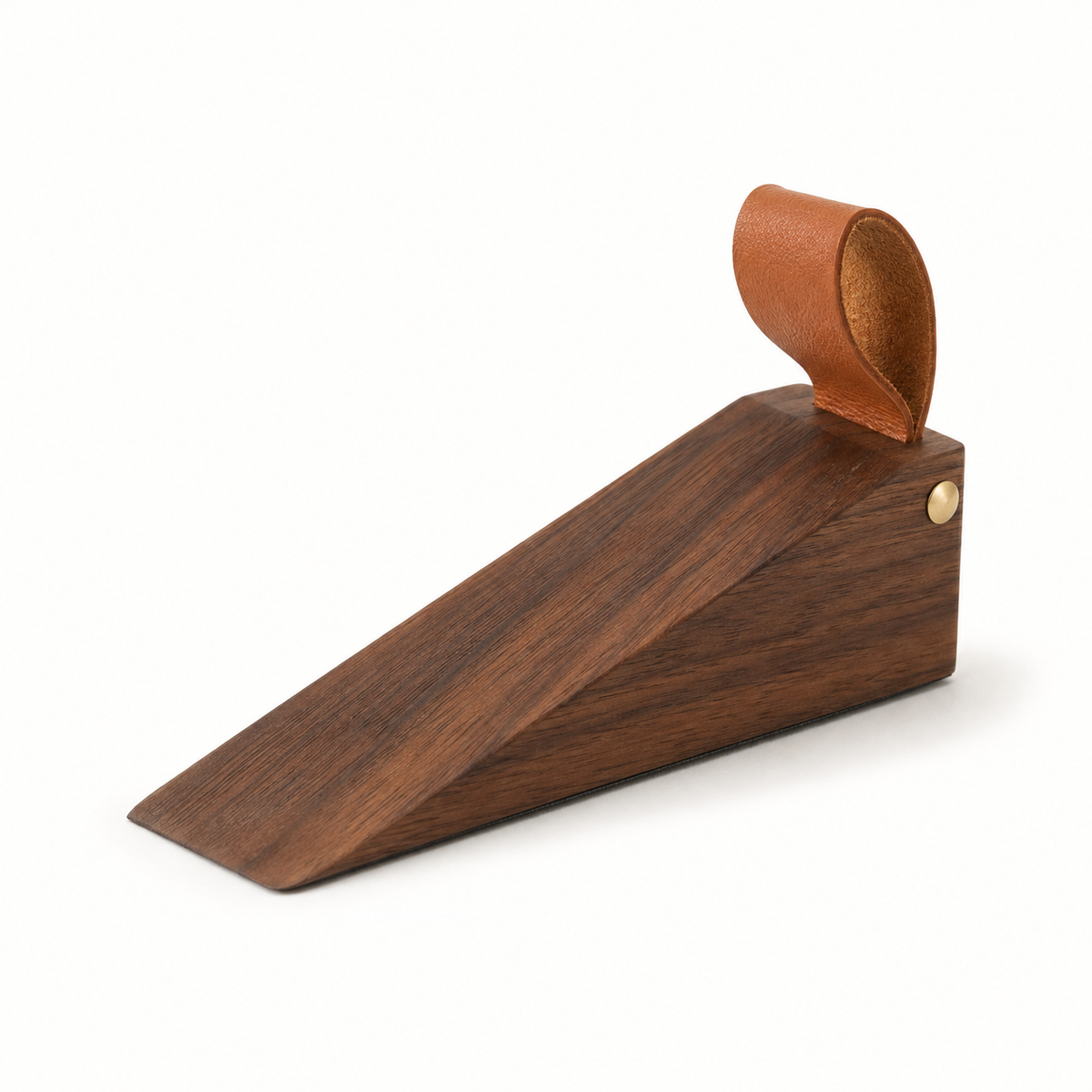 The Nordic Solid Oak Architectural Door Wedge - Detail View