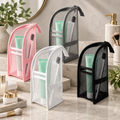The Executive Vegan Leatherette Vanity Organizer Case - Detail View