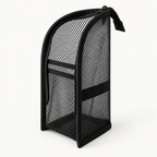 The Executive Vegan Leatherette Vanity Organizer Case - Detail View