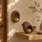 The Nordic Brass & Walnut Acoustic Chime