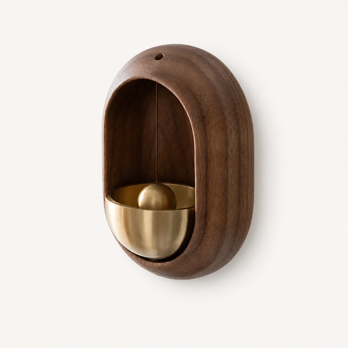 The Nordic Brass & Walnut Acoustic Chime
