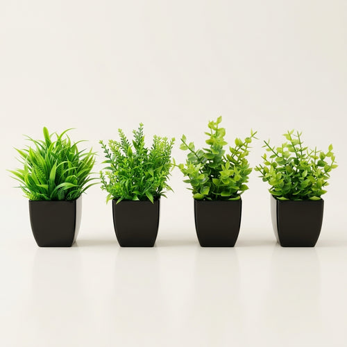 The Kanso Miniature Architectural Botanical Quartet - Studio Lineup