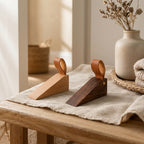The Nordic Solid Wood Architectural Door Wedge Duo - Atelier Edition