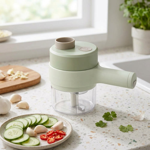 The Master Culinary Electric Prep & Mandoline Station - Sage Countertop Kitchen Edition