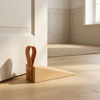 The Nordic Solid Oak Architectural Door Wedge - Natural Oak