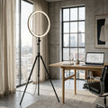 The Studio Pro Continuous LED Ring Light with Precision Architectural Tripod